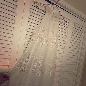 SOLD White Lace Dress